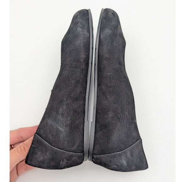 Eileen Fisher Una Hidden Wedge Ballet Flat Women's Black Size US5.5 EU36 - Picture 6 of 10